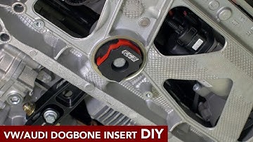 VW/Audi Dogbone Mount Insert Install DIY (MK7 GTI, Golf R, A3, S3)
