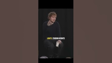 10,000 Hour Rule - Ed Sheeran