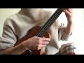 ukulele jazz "After you've gone" from "Duets for one" by James Hill