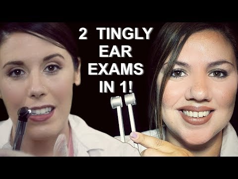 👂Back-to-Back ASMR Ear Exams!👂 Hearing Test & Ear Molding Role Play (Whisper Latina Collaboration)
