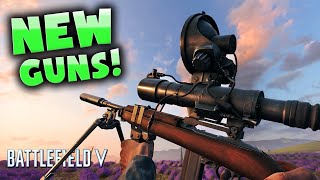 ALL NEW WEAPONS in Battlefield 5 Summer Update 7.0 (Showcase) \/\/ BF5\/BFV Gameplay