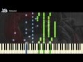【Piano】 Tokyo Ghoul √A Full ED - Kisetsu wa Tsugitsugi Shindeiku (amazarashi)