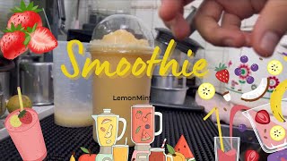 Smoothie vlog 🥤🥰 #coffee #fruitdrink #cafe #fruitjuice #watermelondrink #smoothie