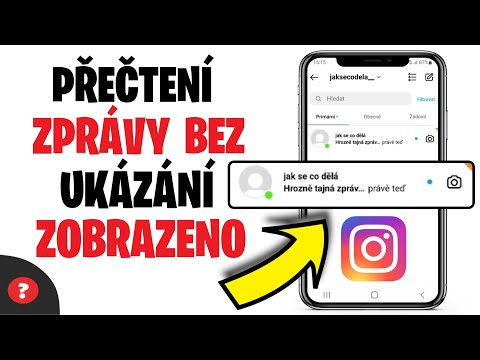 Jak si PŘEČÍST ZPRÁVU na INSTAGRAMU bez ZOBRAZENÍ | Návod | Telefon / Instagram