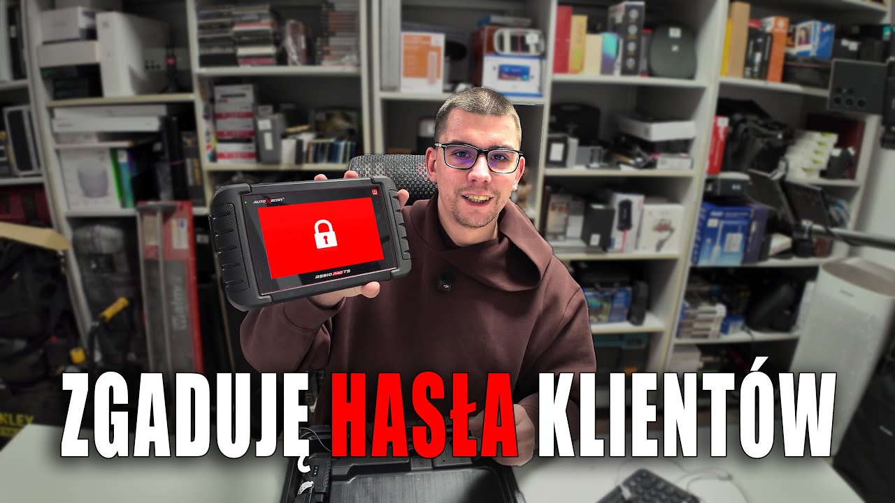 Zgaduję kody do urządzeń, zastawiła wypożyczony odkurzacz, wystawimy laptop na allegro.