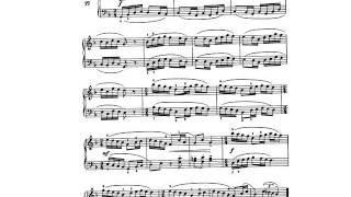 Béla Bartók Piano Mikrokosmos Volumen 3. 77. Little Study.  Partitura