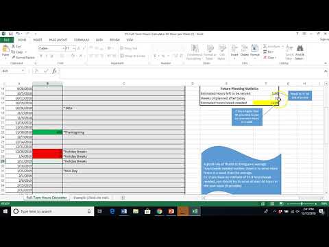 Hours Calculator Tutorial