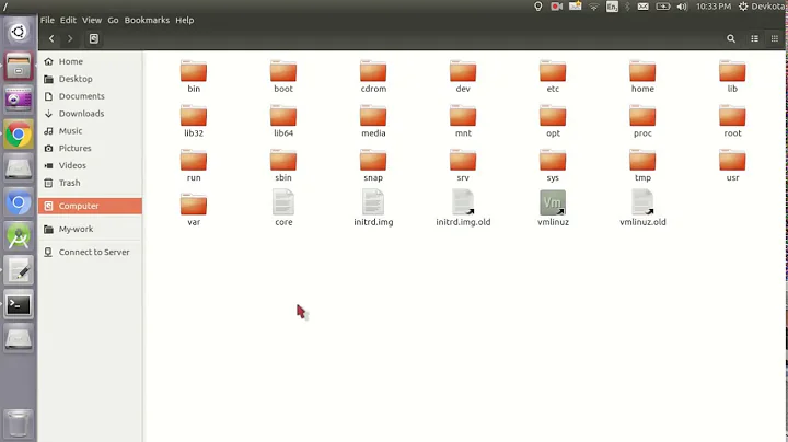 How to get root access in File manager in Ubuntu