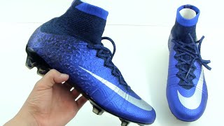 CR7 Nike Mercurial 4 "Natural Diamond" Unboxing On Feet - YouTube