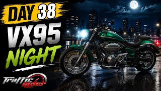 Traffic Rider Day 38 | VX95 NIGHT Ride 🔥 | Extreme Speed & Realistic Gameplay screenshot 3