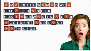 A Married Woman Who Cheated On Her Husband Was In A Car Accident And Lost Both Legs. Asmr