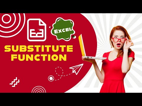 Substitute Function in Excel Worksheet | How to replace text and ...