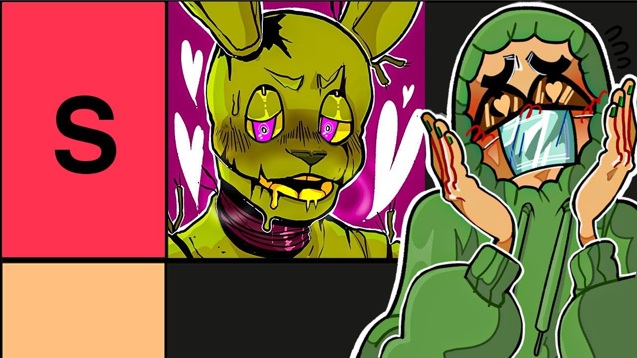 Ranking Every FNAF animatronic on how hot they look Tier List 