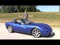 Я водил безумно редкий импортный TVR Tuscan, и он  сумасшедший