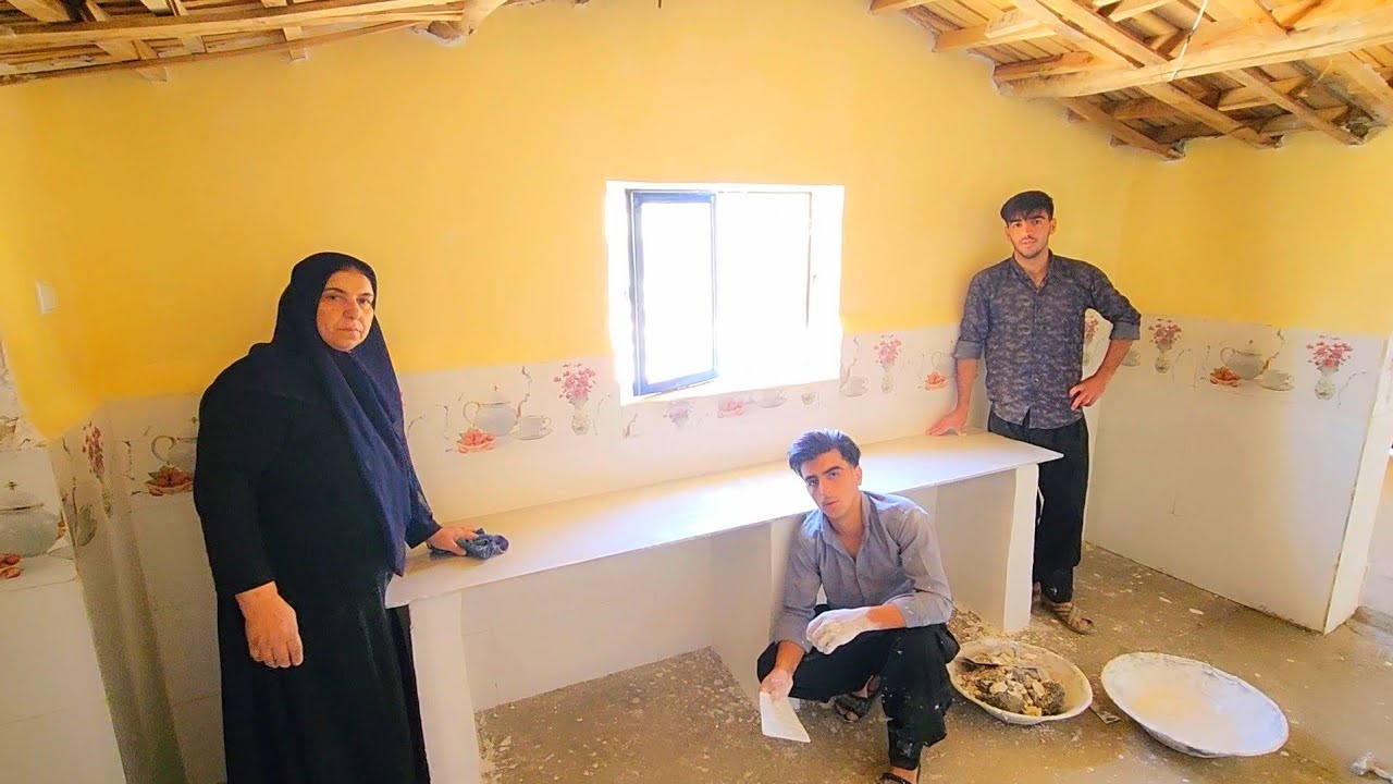 "Beautiful open design for the kitchen, made by Abo"