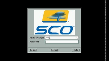 Mini Tour: SCO OpenServer 5.0.7 (x86)