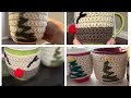 Festive cup/mug cozy- Absolute beginner crochet- great holiday gift idea