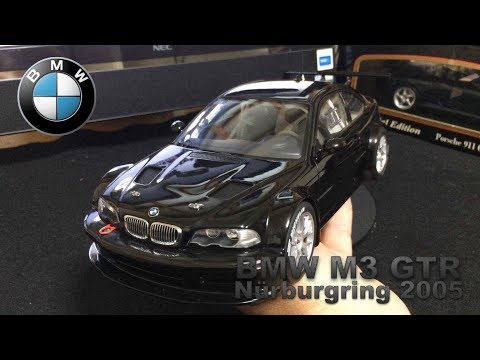 BMW M3 GTR Nürburgring 2005 by Autoart 1:18 Scale - YouTube