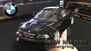 BMW M3 GTR Nürburgring 2005 by Autoart 1:18 Scale - YouTube