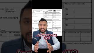 The infamous W2, the full Anatomy Part 1 #w2 #taxes #taxrefund #taxreturn #taxfiling #cpa