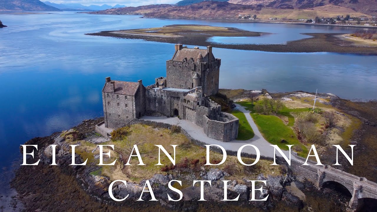 Eilean Donan Castle - SCOTLAND (4K Drone Footage) - YouTube