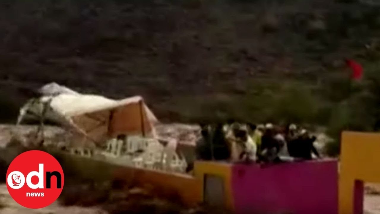 Deadly Flash Floods Wash Away Football Fans in Morocco - YouTube