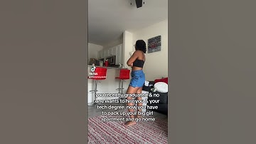 Unemployed with a Tech Degree Life  #capcut #unemployment #cybersecurity #technology #postgraduate