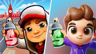 Subway Surfers VS Kooply Run Subway Craft,Subway Surfers Cartoon Game,Gameplay Adventure Subway Dart screenshot 1
