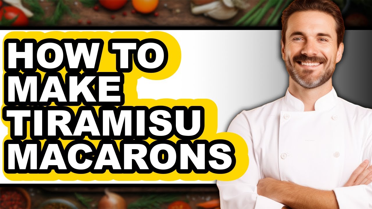How To Make Tiramisu Macarons (UPDATED)
