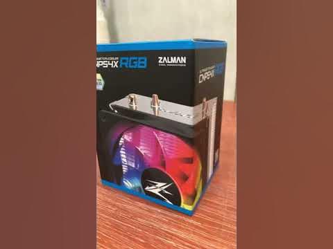 잘만 CNPS4X RGB CPU 쿨러 - YouTube