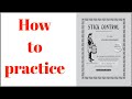 How to practice "Stick Control" (by George Lawrence Stone)