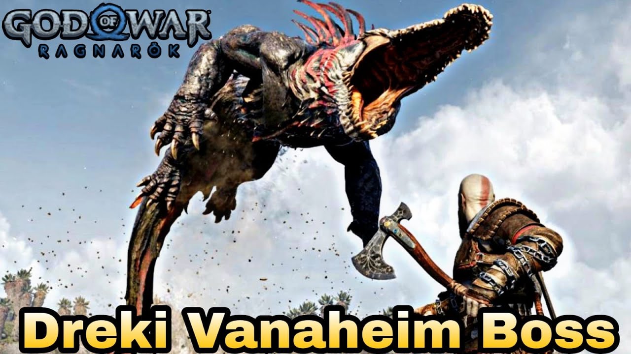 How to Beat Dreki vanaheim God Of War Ragnarok | God of War Ragnarok