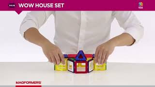 Magformers Wow House Set - видеообзор набора