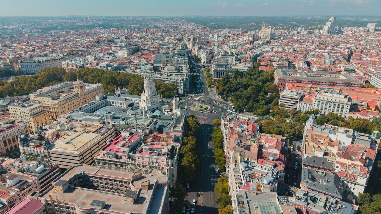 Madrid from Above 🇪🇸 | Cinematic Aerial Footage of Spain’s Capital