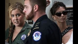 Amy Schumer and Emily Ratajkowski among 300 arrested in Kavanaugh protests