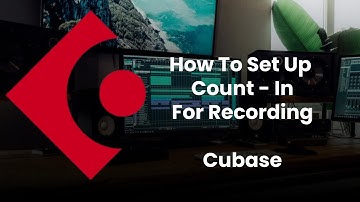 How to Set up Count-In Recording On Cubase Tutorial