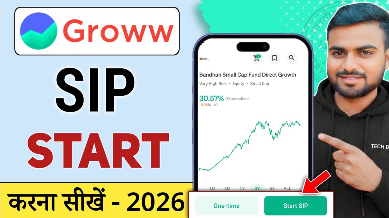 how to start mutual fund sip in groww app ! groww me sip kaise kare ! mutual fund for beginner