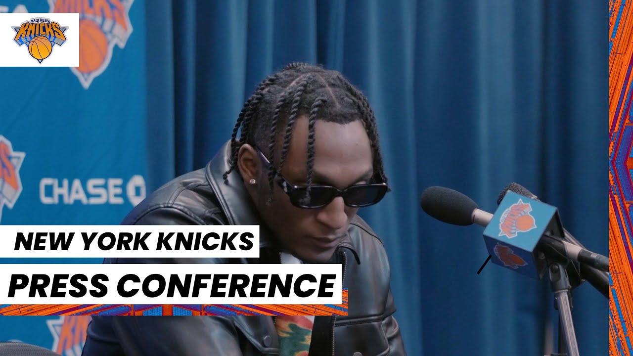 Immanuel Quickley | NY Knicks Media Availability (March 27, 2023) - YouTube