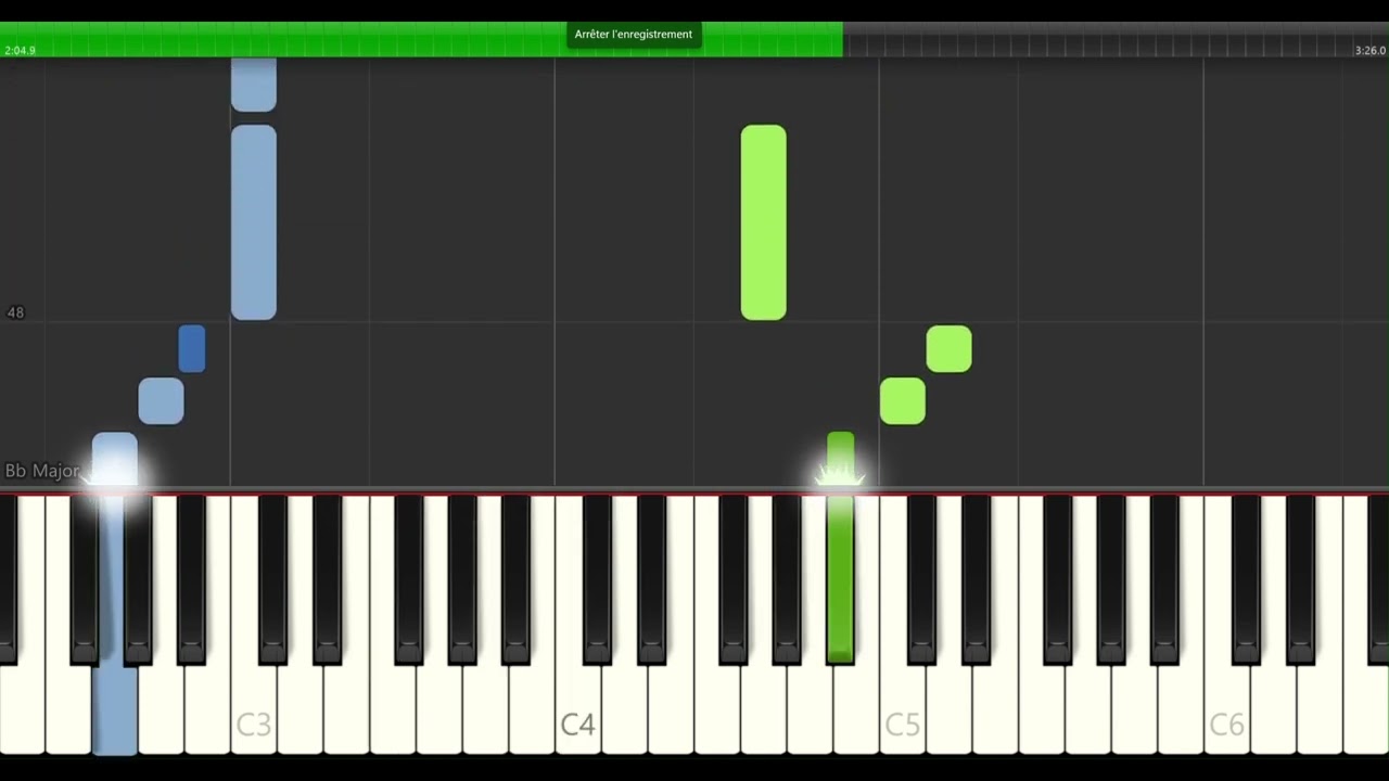 La soucoupe volante - Aldebert-Leeroy : Tutoriel piano facile