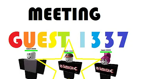 Roblox Time Quest Online-Meeting The Guest 1337 [LEADER OF GUEST]
