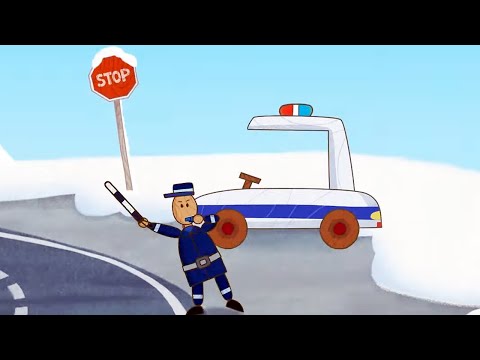 Видео: 🚦 Машинки 🚙 Полиция всегда на страже! 🔥 Развивающие мультфильм для детей