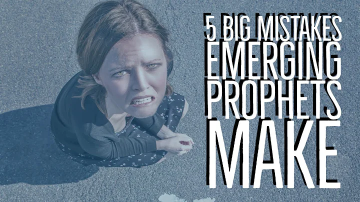 5 Big Mistakes Emerging Prophets Make | Jennifer L...