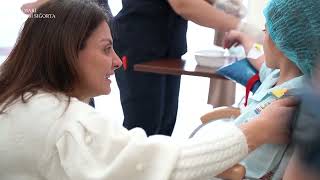 İnternat Məktəbində Olan Və Gözlərində Çəplik Olan 18 Uşaq Icbari Tibbi Siğorta Ilə Əməliyyat Olunub