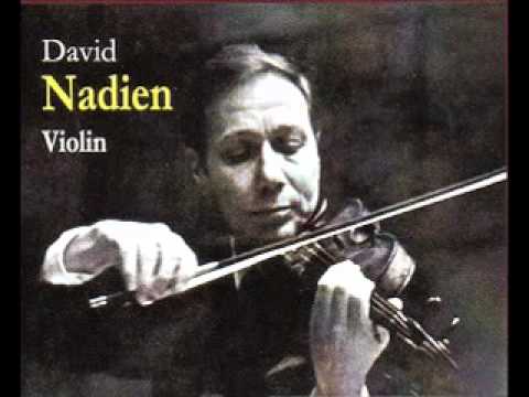 David Nadien plays Schon Rosmarin