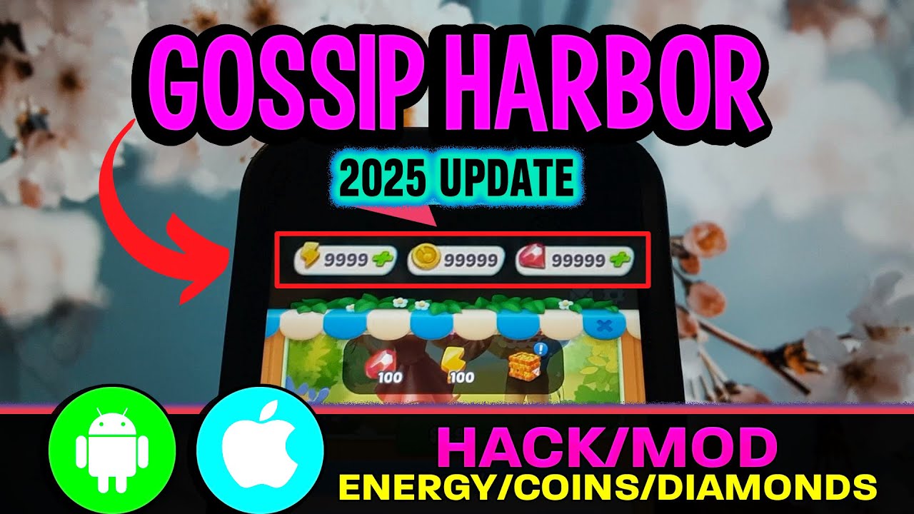 Gossip Harbor Hack ⚡️ Unlimited DIAMONDS, COINS & ENERGY Mod (iOS