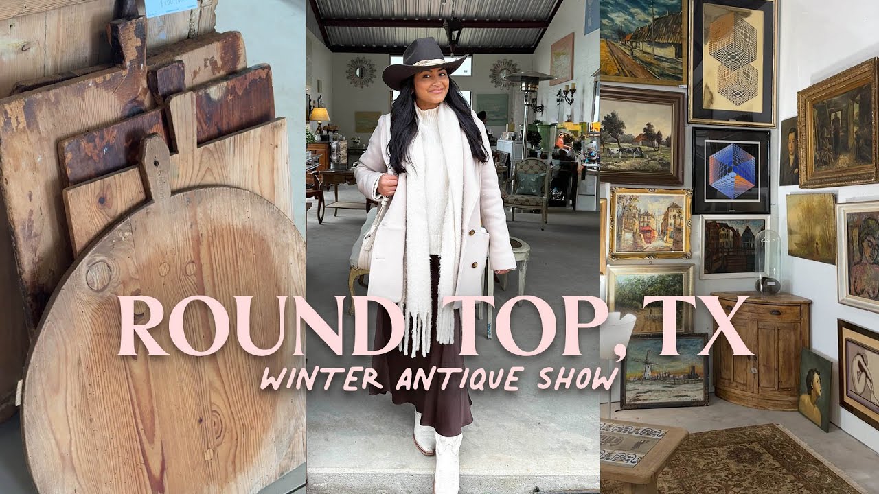 8 Hours in Round Top, TX 🏺✨| where to go to hunt the best antique finds! Austin, TX Day Trip