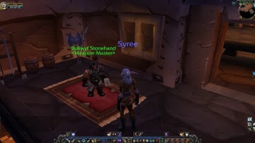 Where to Train 1H Axes / 2H Axes (Alliance) WoW Classic