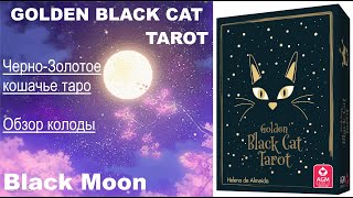 Golden Black Cat Tarot/ 🐱‍👤Таро черно-золотых котов. Очередные котики или что-то особенное?