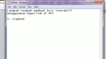 Tutorial Membuat Kuis Interaktif Menggunakan Hyperlink di Power Point