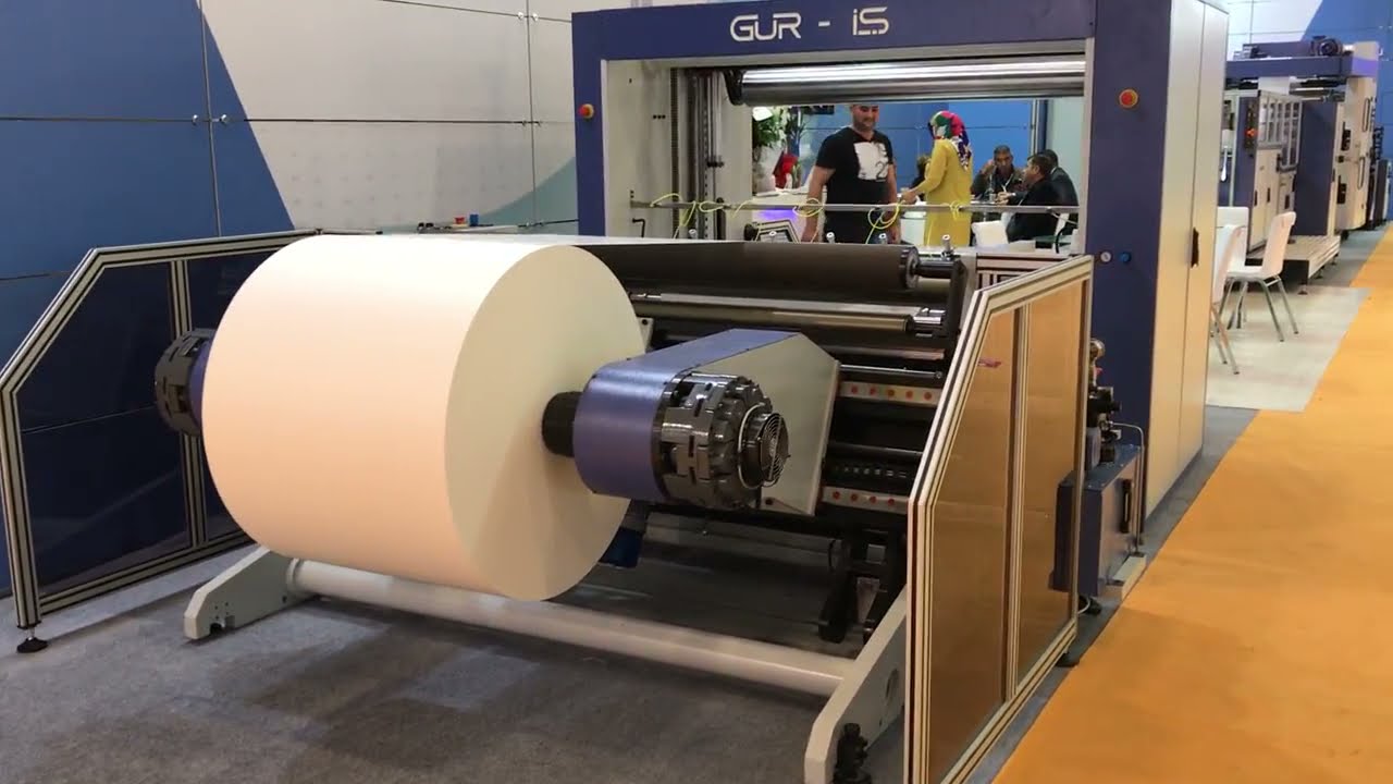 Cortadoras rebobinadoras de papel para bobinas industriales